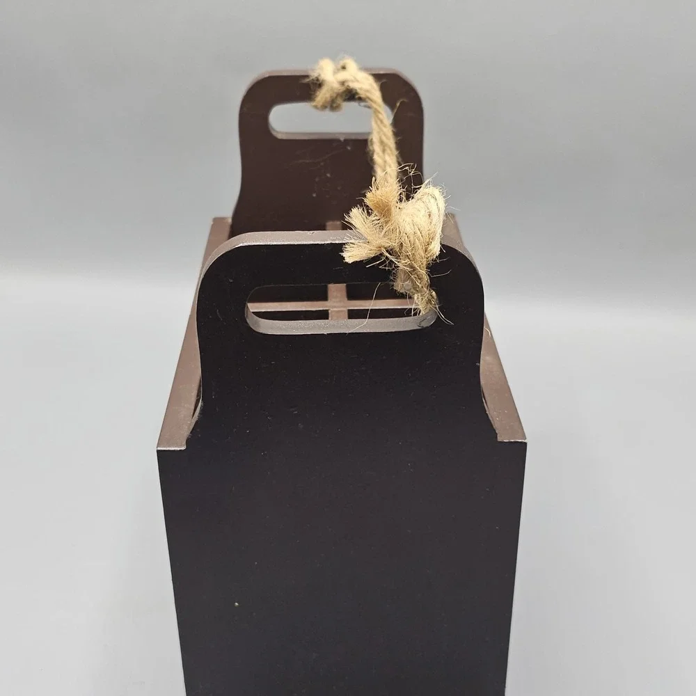 Vintage Wooden Seed Box Caddy Cottagecore Grandmacore M Tender Valley Garden Tin